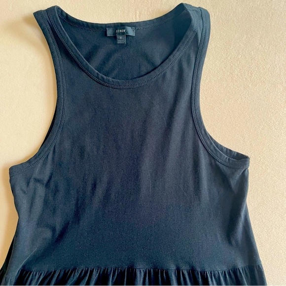 JCrew Oversized Knit Long Cutaway Sleeveless Tank Maxi Dress in size Small - Picture 3 of 14